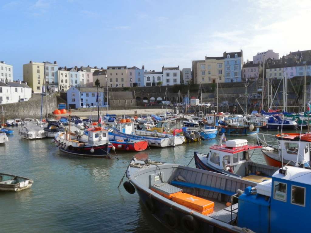 Tenby in southwest Wales is well known for its medieval town walls and rich heritage
