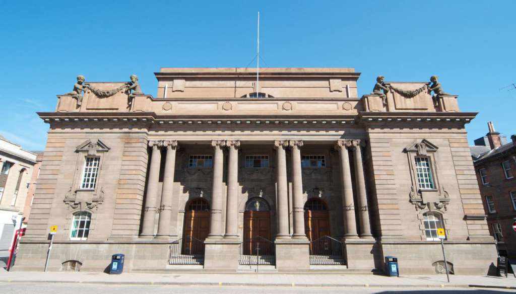 Perth City Hall. Picture by Tom Parnell