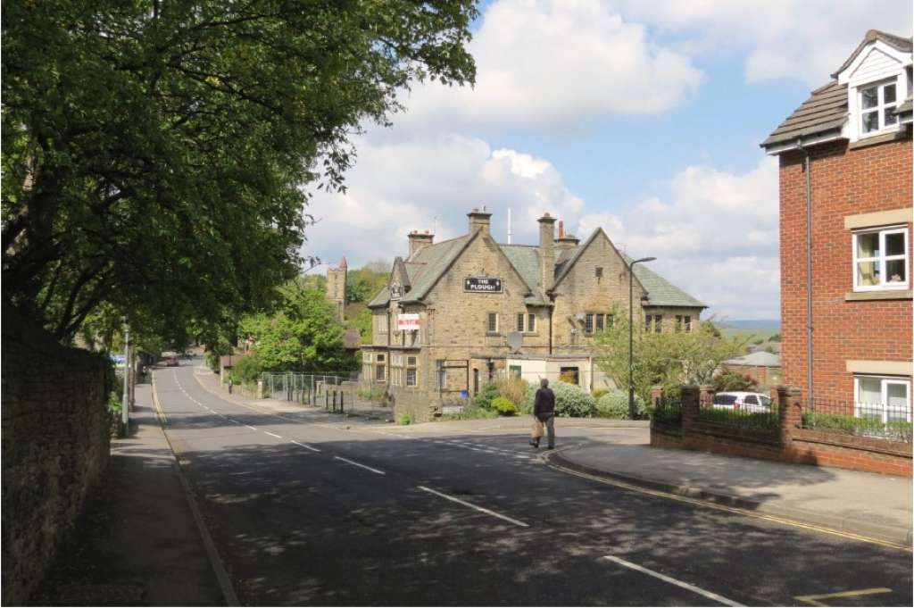 Current view of The Plough Inn from Sandygate Road (Credit: Planning Documents)