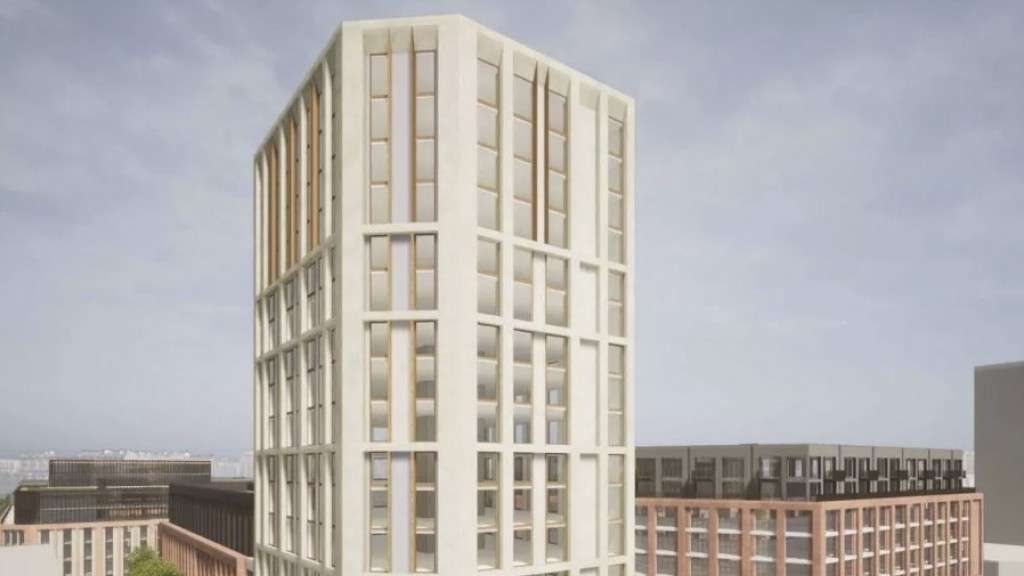 Proposed 18 Storey Tower. Credit: Cityregen Leicester Ltd.