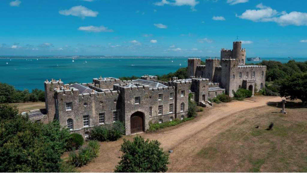 Grade I listed Norris Castle commands spectacular sea views (Credit: Wikipedia)