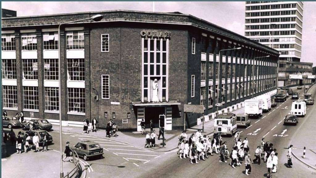Historic photos show the factory survives remarkably intact. Credit: Leicester Civic Society.
