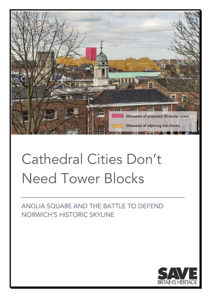 SAVE's newly released report on the recent Anglia Square public inquiry