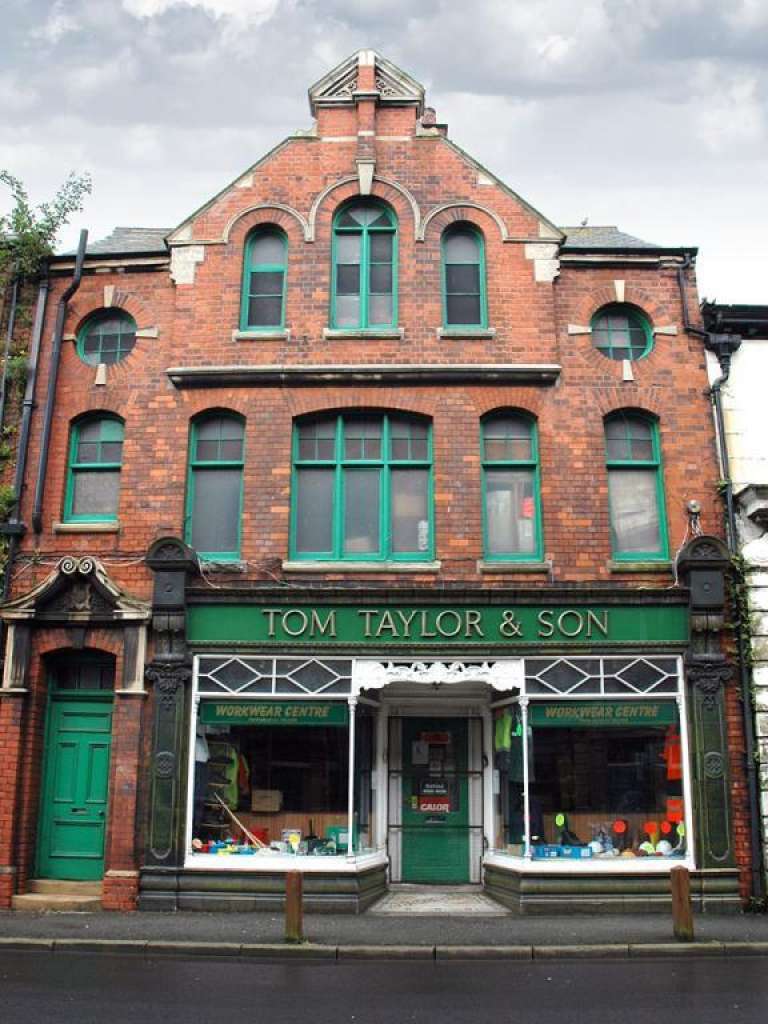 Tom Taylor & Son, Grade II listed, within the new conservation area. Image: GGIFT/WMF