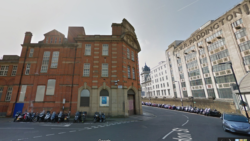 Paddington Sorting Office. Google Maps