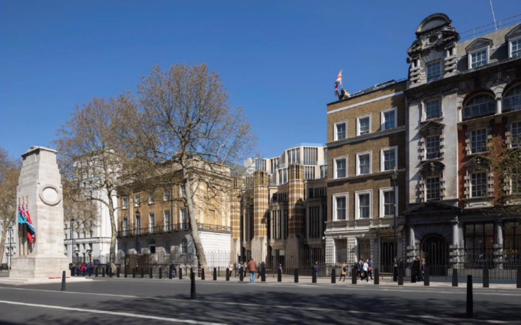 Richmond House as seen currently from Whitehall (Planning Application Documents)