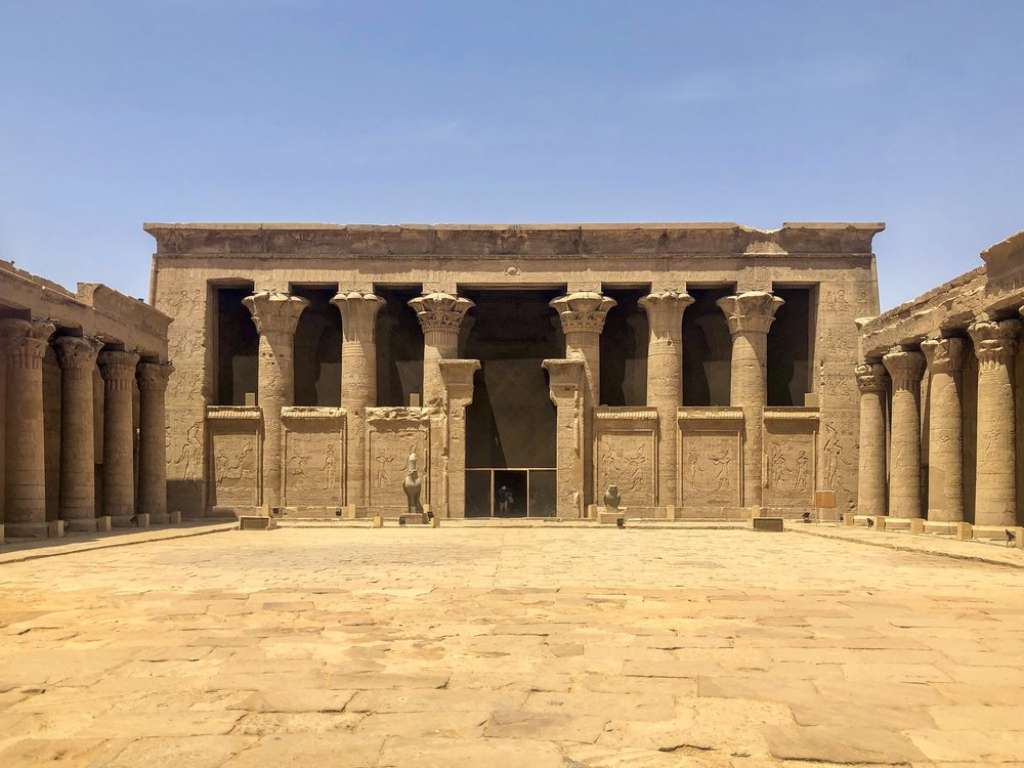 Temple of Horus at Edfu, Egypt (Credit: Wikipedia)