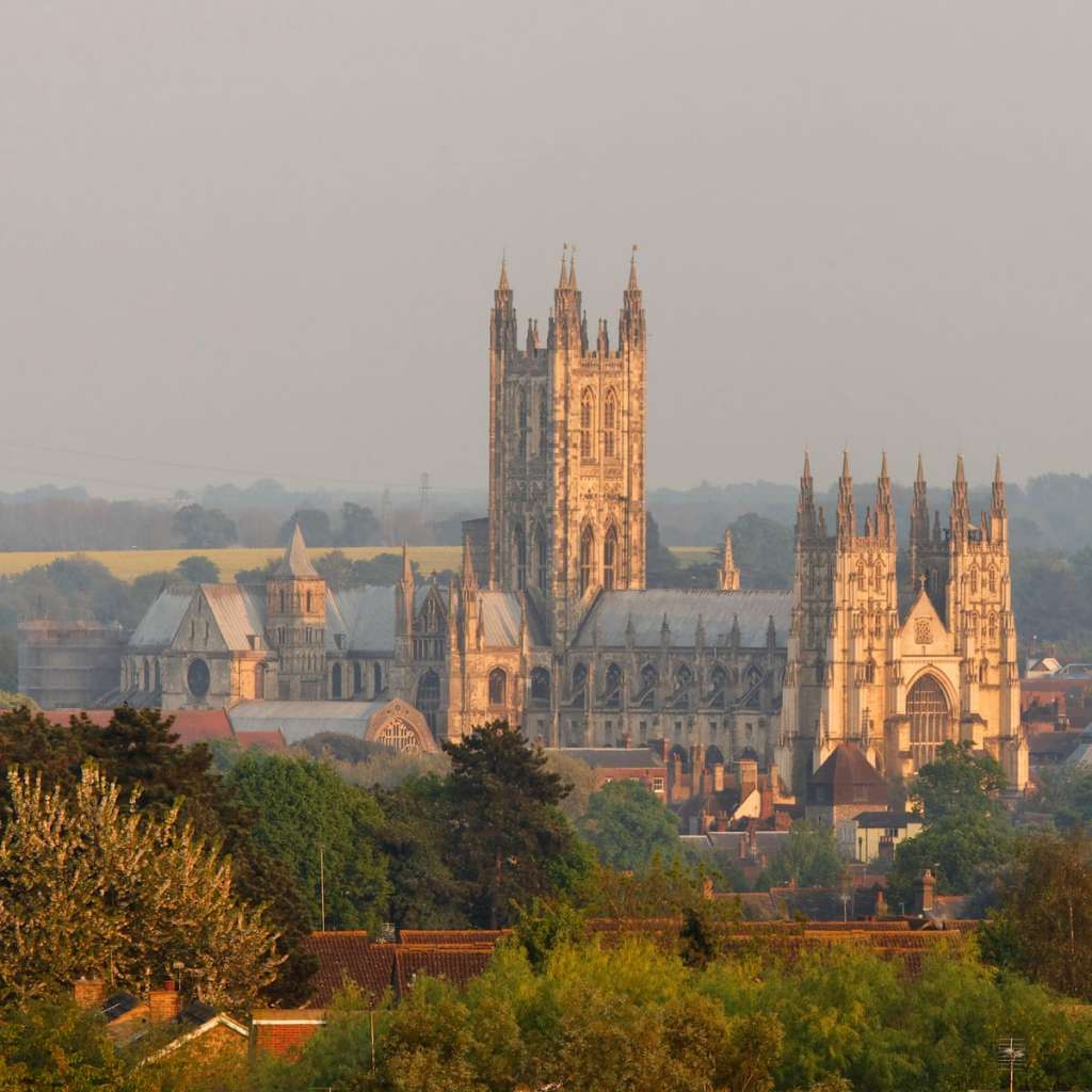 Canterbury Cathedral overlooks the UNESCO World Heritage Site (The Guardian)