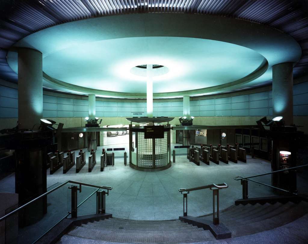Southwark Tube Station, designed by MJP Architects. Photo: Peter Durant 