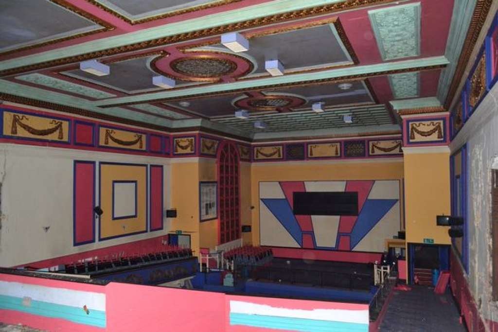 The colourful interior of the Albert Hall in 2019 (WalesOnline)