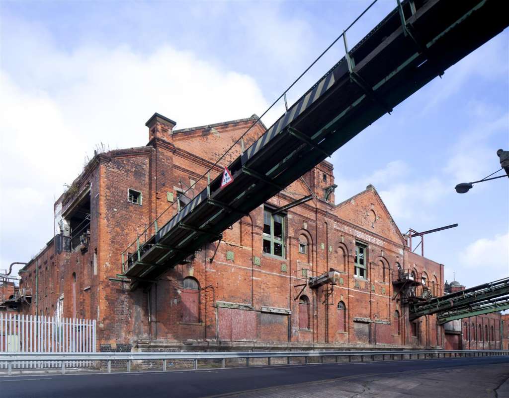 Grimsby Ice Factory, Grade II* listed, outside of the new conservation area.  Image: Andy Marshall/W