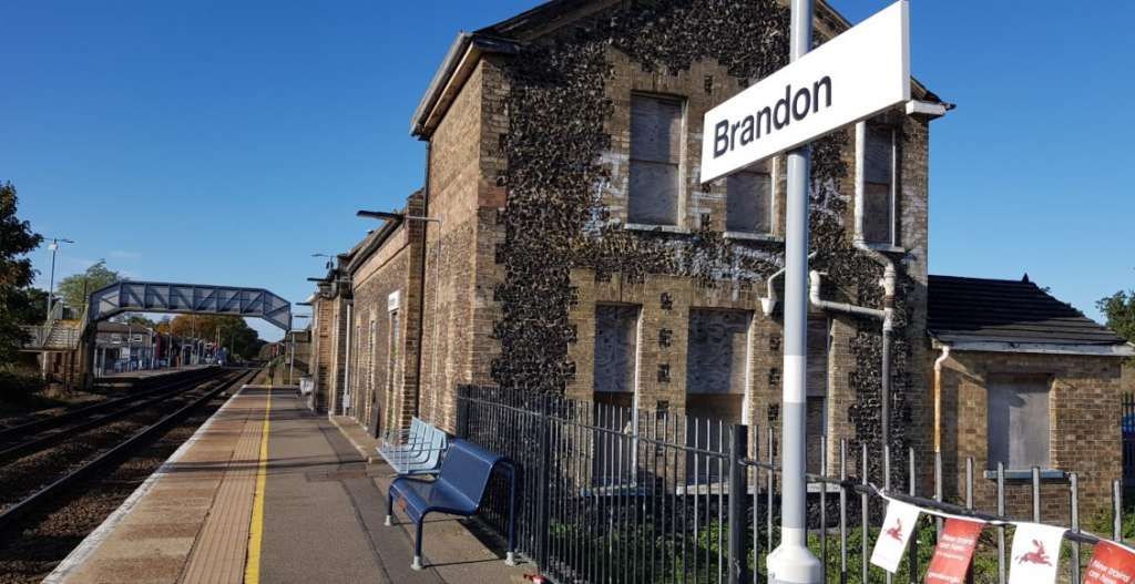 Brandon Station looking west (Credit: RAIL UK)