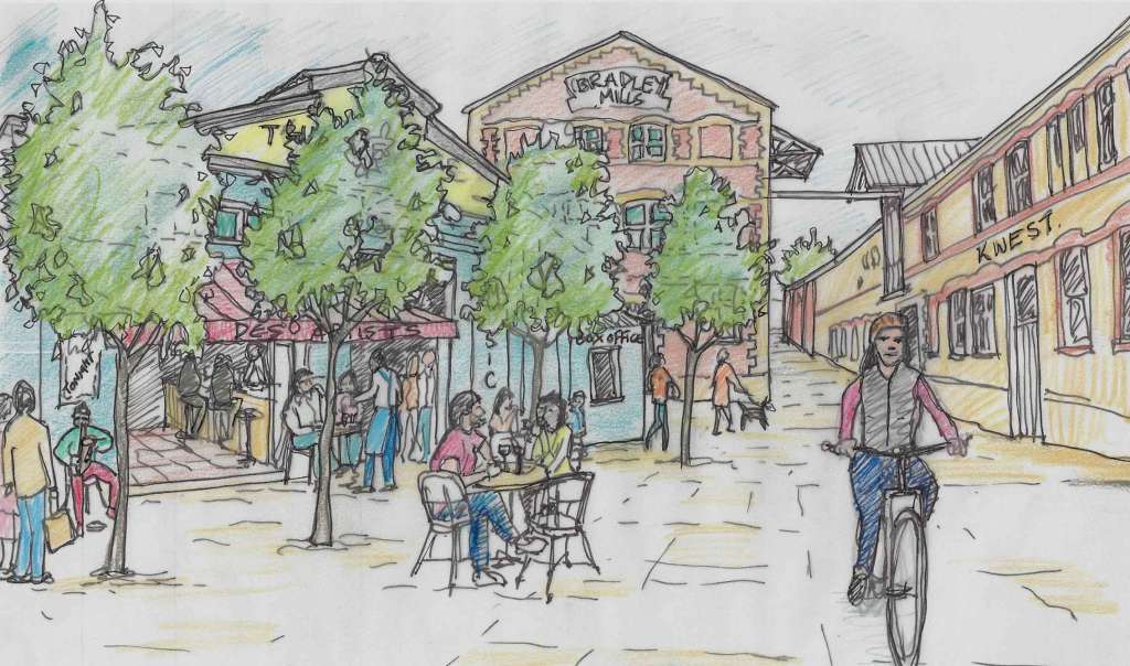 SAVE's vision for the Bradley Mills Creative Quarter [Credit: Jonathan Dransfield]