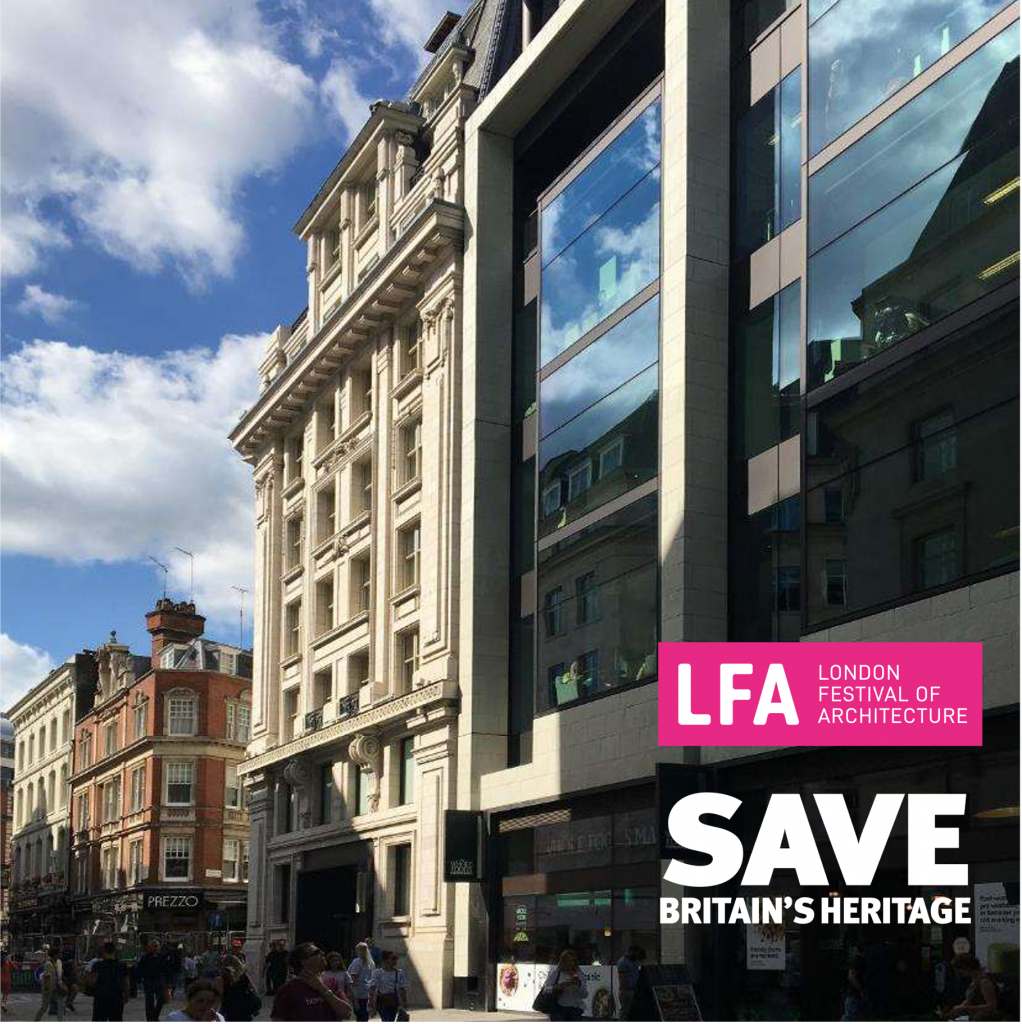 SAVE LFA Walking Tour: Back to the Future of the West End
