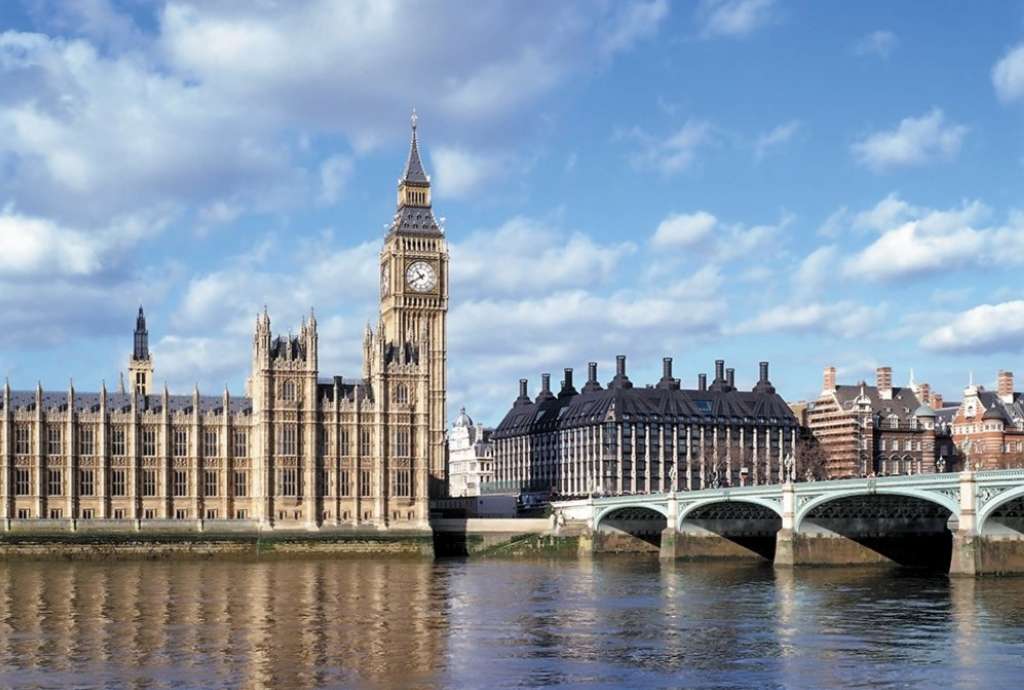 Portcullis House as seen from across Westminster Bridge (Image - Hopkins Architects)