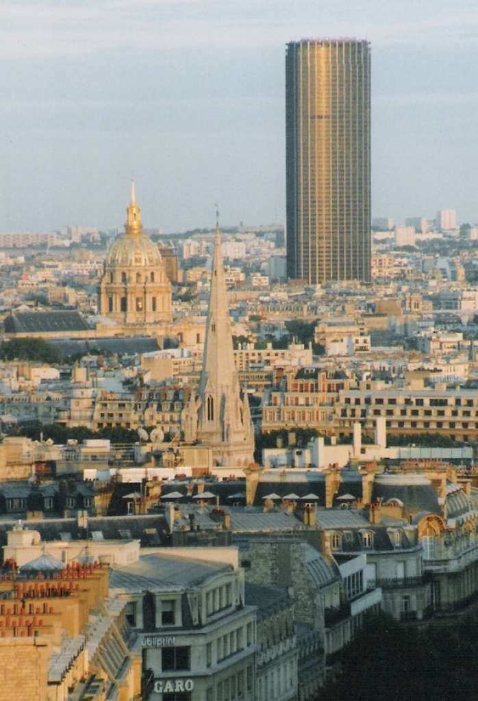 Montparnesse Tower: The tower's height & monolithic appearance caused an outcry when it was built
