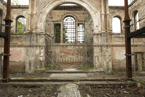 Former Royal Dockyard Church - Interior. Photo: Kate Peters.