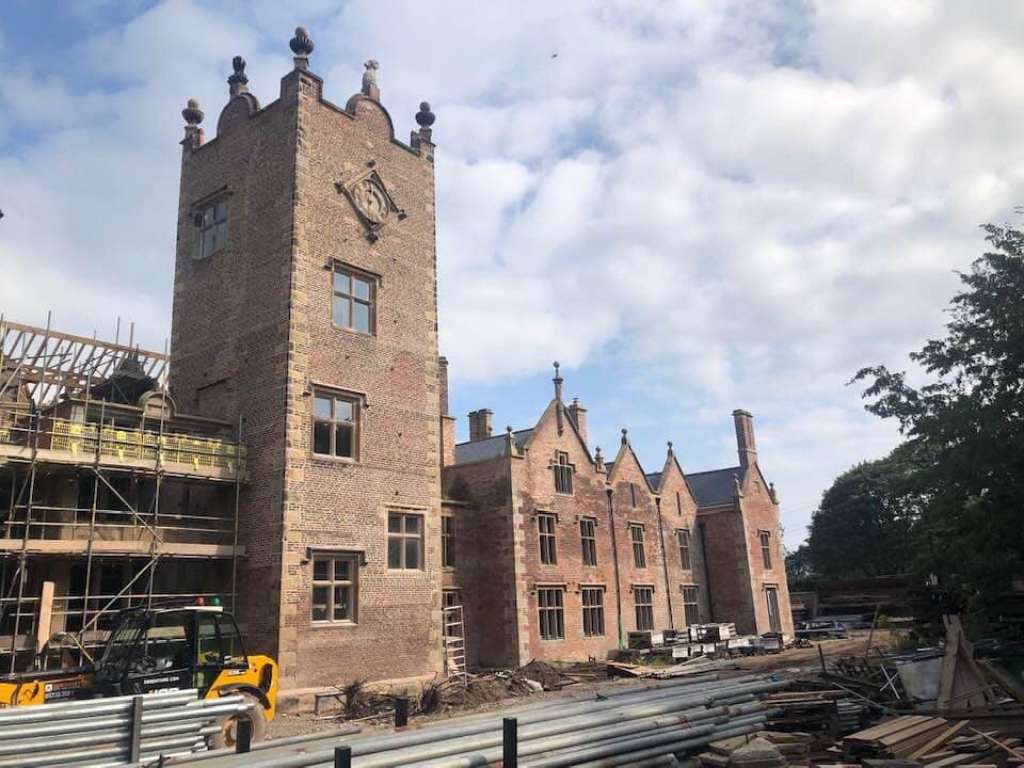 August 2019 - work in progress.  Photo: Bank Hall Action Group