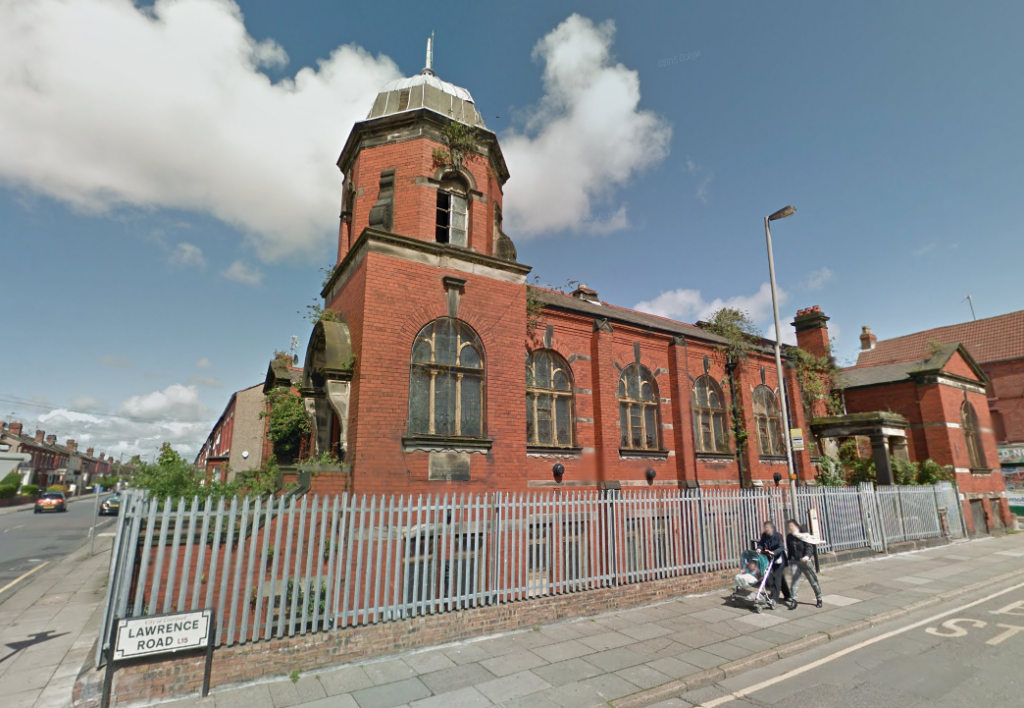 Church of the Protestant Martyrs, Liverpool (Google Streetview)