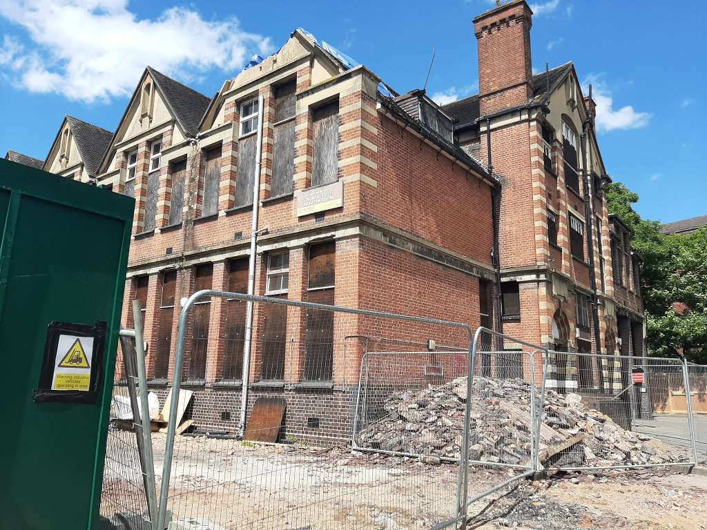 Demolition is sadly well underway (S Maulucci)
