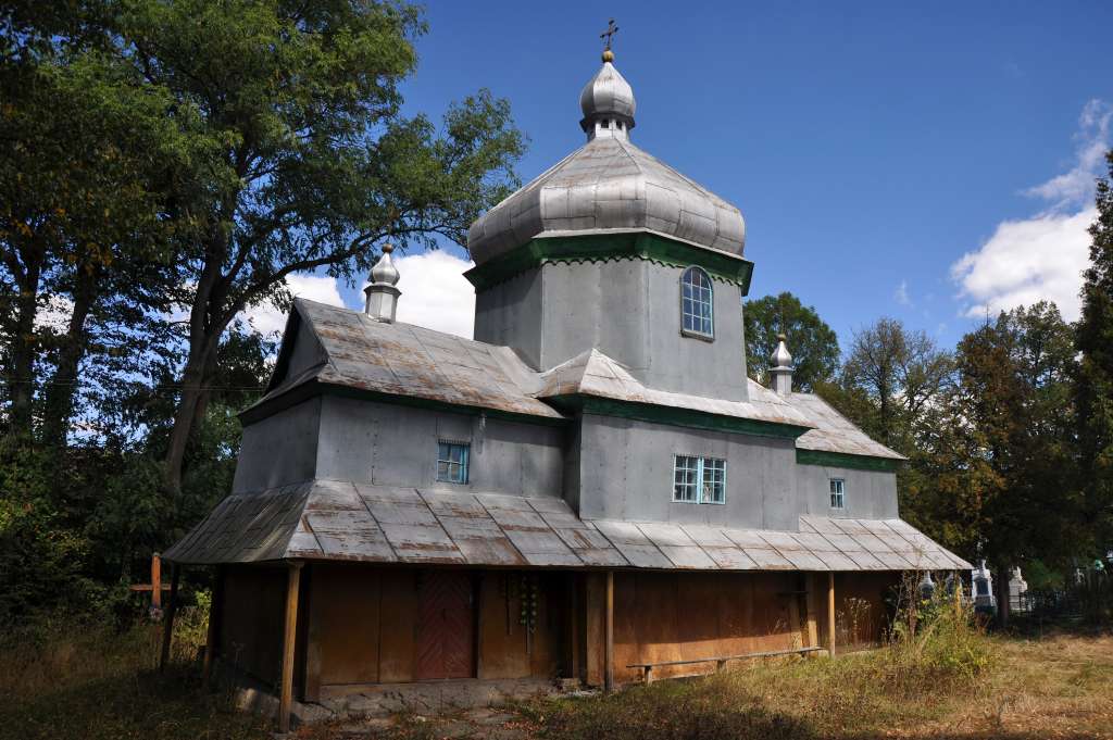 Korzhova Wooden Church by Rbrechko - Wikipedia Commons
