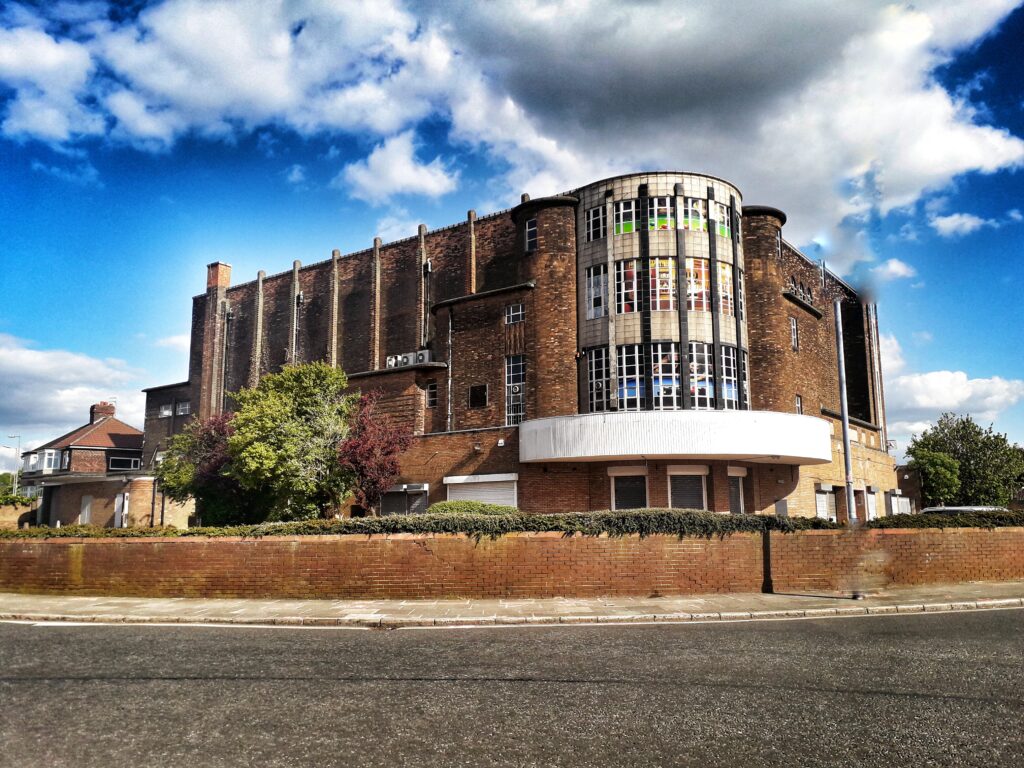 The Abbey Cinema in July 2020 following its sale to Lidl (Credit: Love Wavertree)