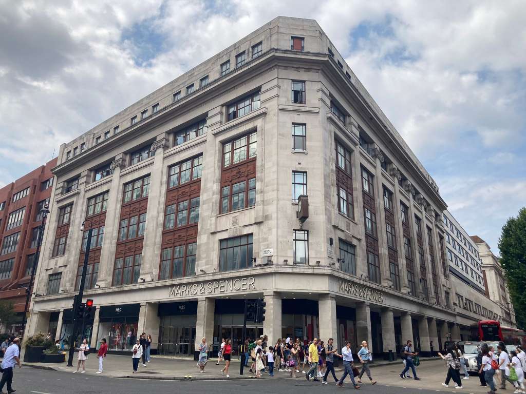 The M&S building on Oxford Street [Credit: SAVE Britain's Heritage]
