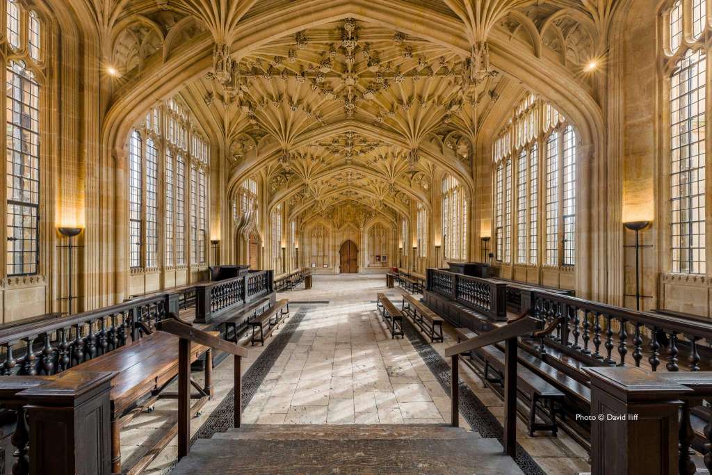 The Divinity School in Oxford's Bodleian Library (Credit: David Liff)