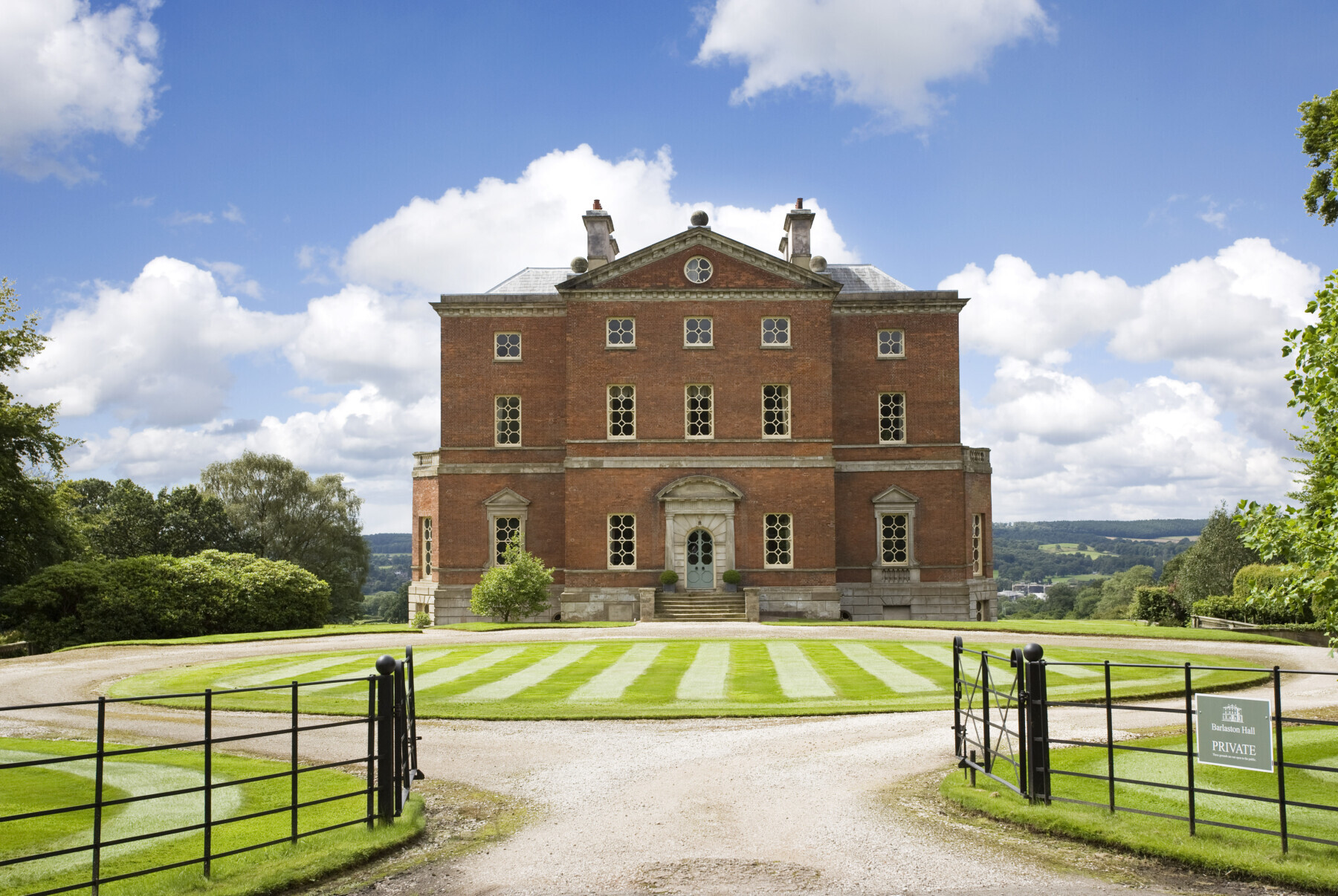 Barlaston Hall, Staffordshire, restored - 2012